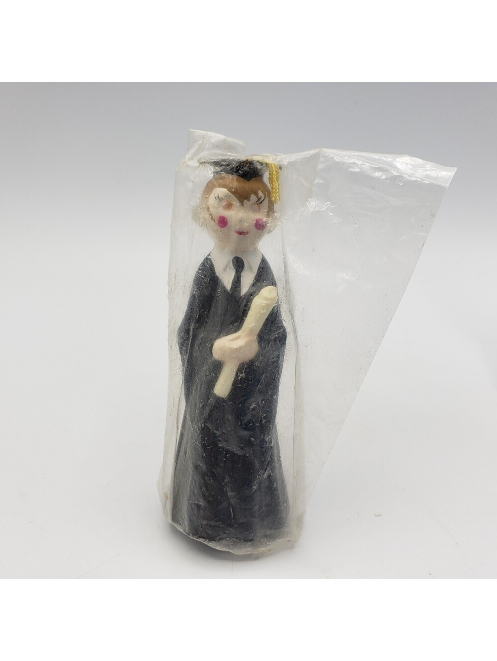 Vintage 1972 Wilton Cake Topper Graduate  Hong Kong NOS Graduation